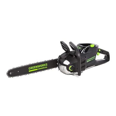 Цепная пила аккумуляторная Greenworks GC82CS25, 82V, 46 см, бесщеточная,  с 1хАКБ 5 А.ч. и ЗУ