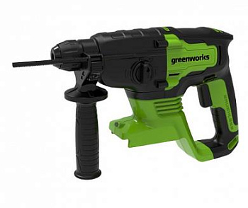 Перфоратор аккумуляторный бесщеточный Greenworks GD24SDS2 2 ДЖ, 24V, без АКБ и ЗУ