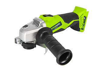 Угловая шлифовальная машина, аккумуляторная Greenworks G24AG, 24V, без АКБ и ЗУ