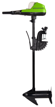 Лодочный мотор аккумуляторный Greenworks G40TM55, 40V, 25 кг, без АКБ и ЗУ