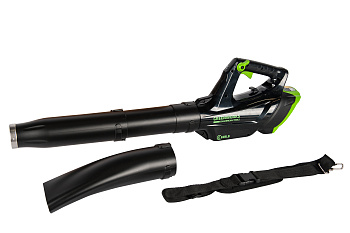Воздуходув аккумуляторный, для работы ранцовым АКБ Greenworks GC82BLB, 82V, бесщеточный, без АКБ и З