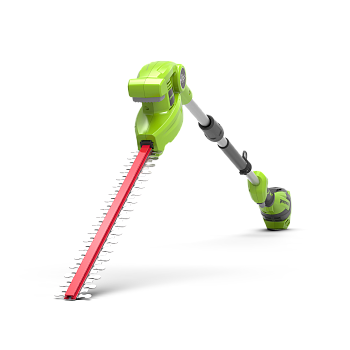 Кусторез штанговый аккумуляторный Greenworks G40PHA, 40V, 51см, без АКБ и ЗУ