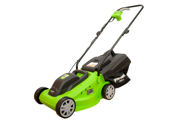 Газонокосилка электрическая Greenworks , GLM1232, 1200W, 33 см