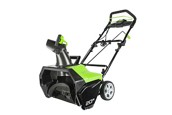 Снегоуборщик электрический Greenworks GES13, 1800W, 51 см