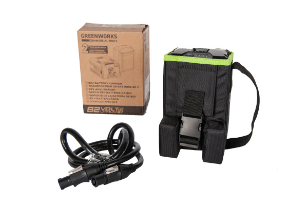 Поясной держатель с переходником для зарядки аккумуляторов 82В