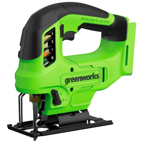 Лобзик аккумуляторный Greenworks Арт. 3601707, 24 V, бесщеточный, без АКБ и ЗУ Лобзик аккумуляторный Greenworks Арт. 3601707, 24 V, бесщеточный, без АКБ и ЗУ