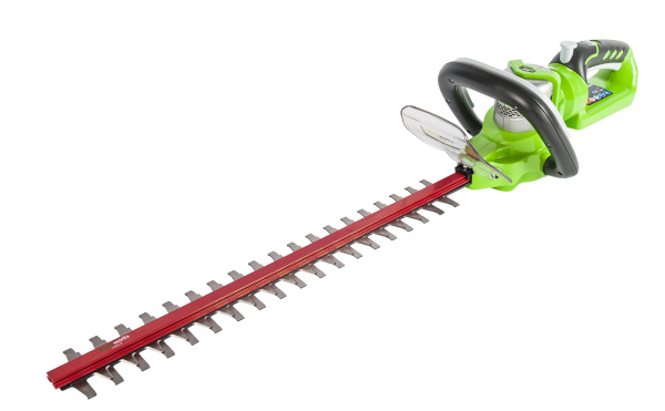 Кусторез аккумуляторный Greenworks G24HT57 Deluxe, 24V, 57см, без АКБ и ЗУ