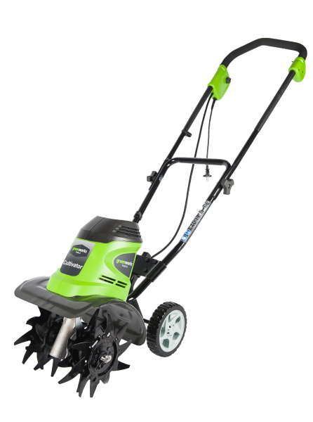 Культиватор элекстрический Greenworks GTL9526, 950W