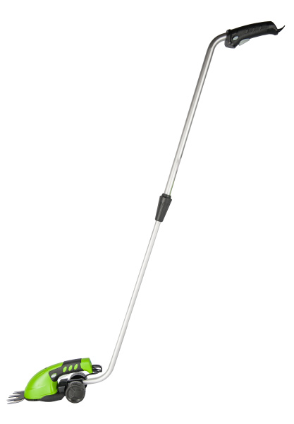 Greenworks 3,6V аккумуляторные садовые ножницы с встроенным аккумулятором 2 Ah и телескопической руч