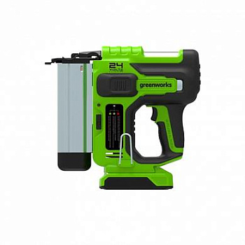 Нейлер аккумуляторный Greenworks, GD24BN, 24V, без АКБ и ЗУ