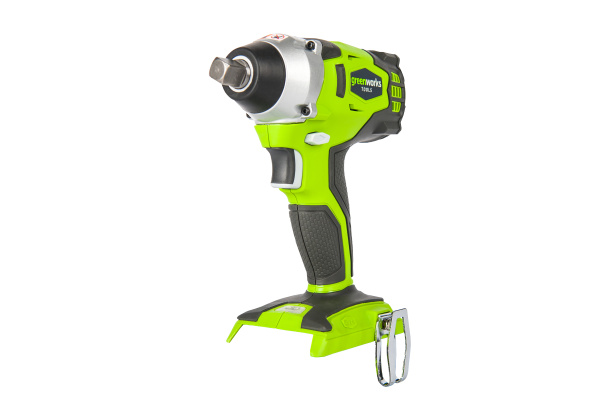 Гайковерт ударный аккумуляторный Greenworks GD24IW, 24V, бесщеточный, без АКБ и ЗУ