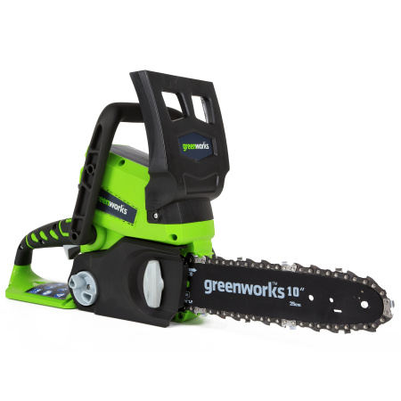 Цепная пила аккумуляторная GreenWorks G24CS25, 24V, 25см, без АКБ и ЗУ