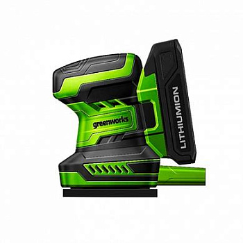 Плоскошлифовальная машина  аккумуляторная Greenworks G24SS14, 24 В, без АКБ и ЗУ