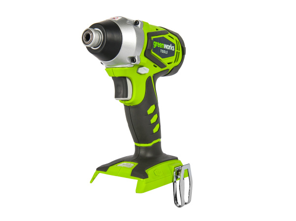 Шуруповерт ударный аккумуляторный Greenworks G24ID, 24V, без АКБ и ЗУ