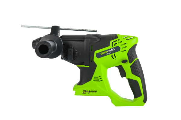 Перфоратор аккумуляторный Greenworks G24HD в кейсе, 24V, с АКБ 2АЧ и ЗУ